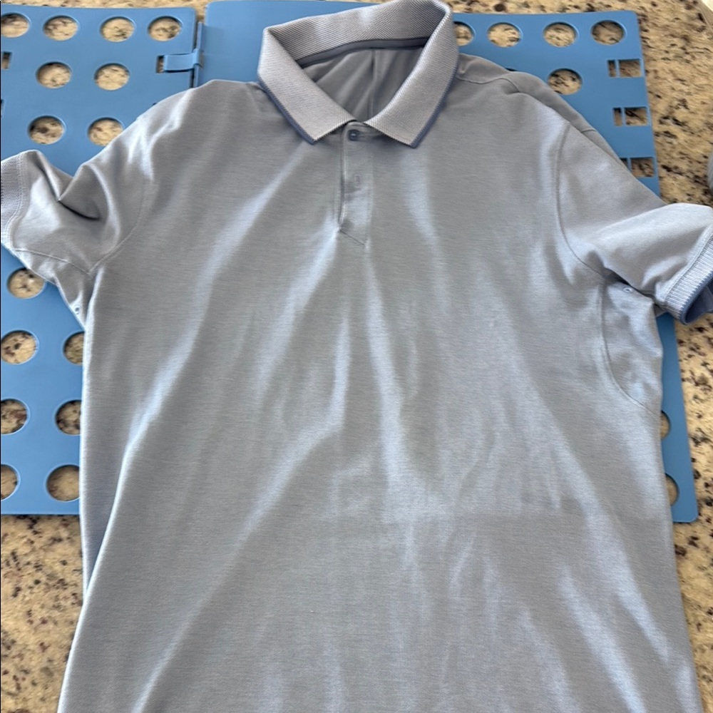 lululemon athletica Sky Blue Polo Shirt